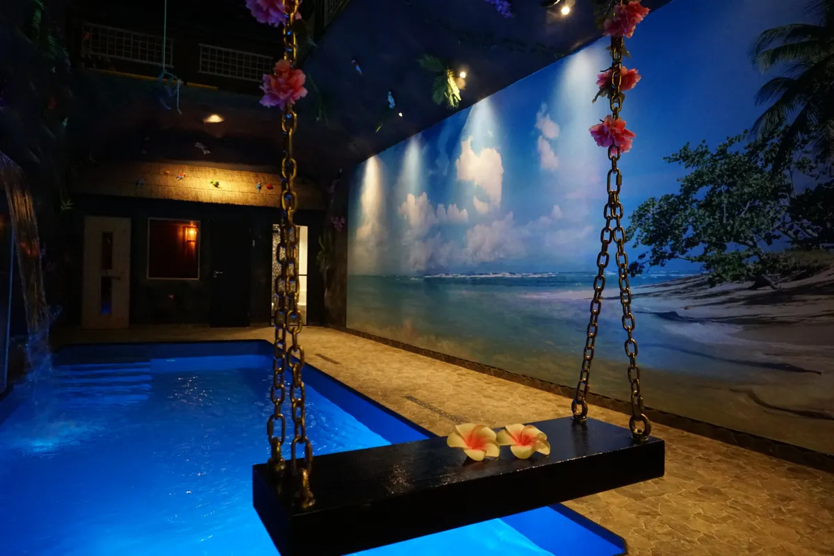 Atlantic Spa Privé Sauna met zwembad