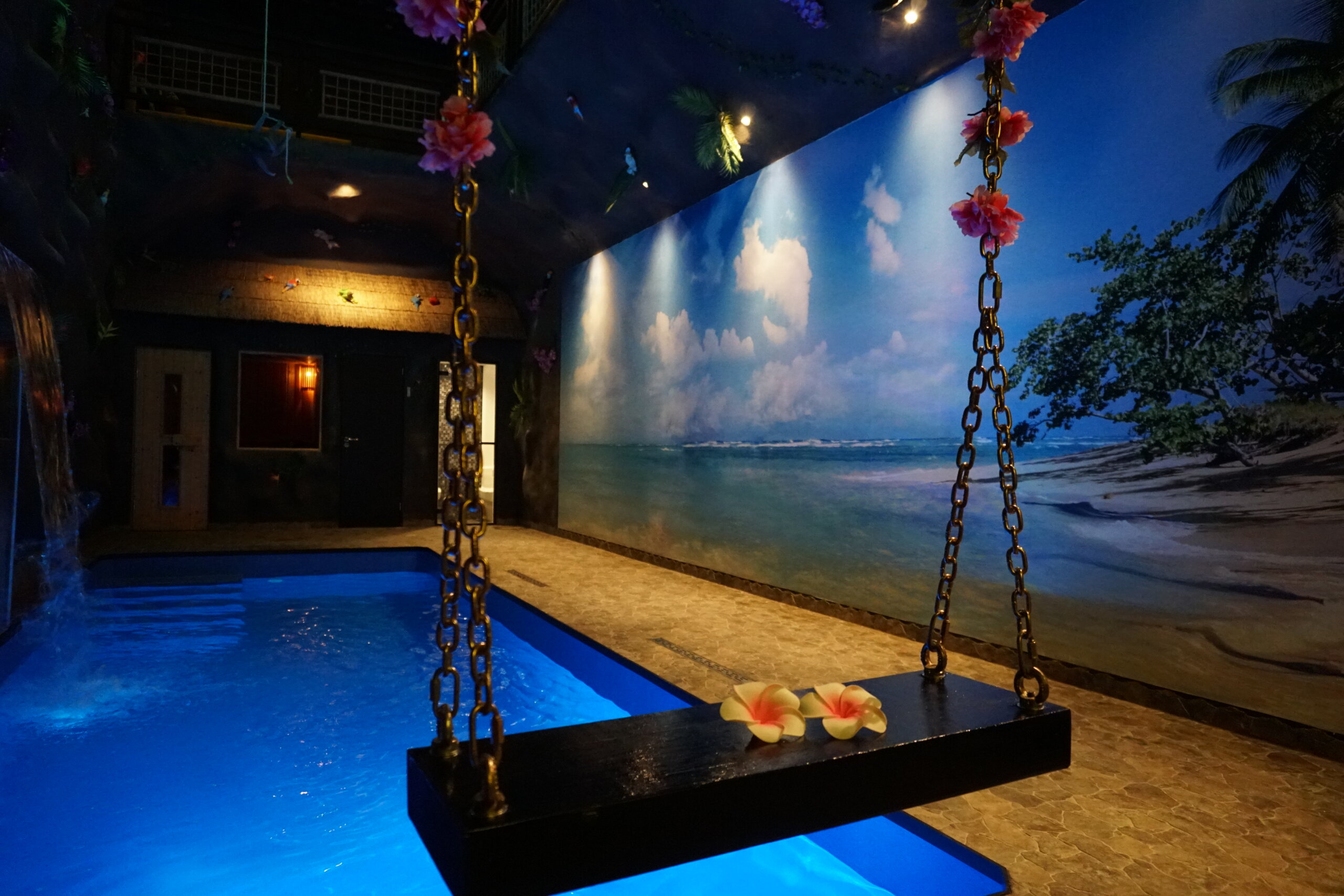 Atlantic Spa Privé Sauna met zwembad